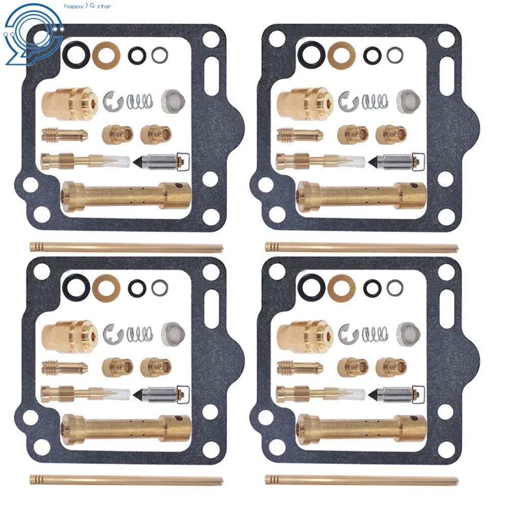 Set of 4 Carburetor Repair Kits for Suzuki GS650E GS650G GS650GL (1983–1989)