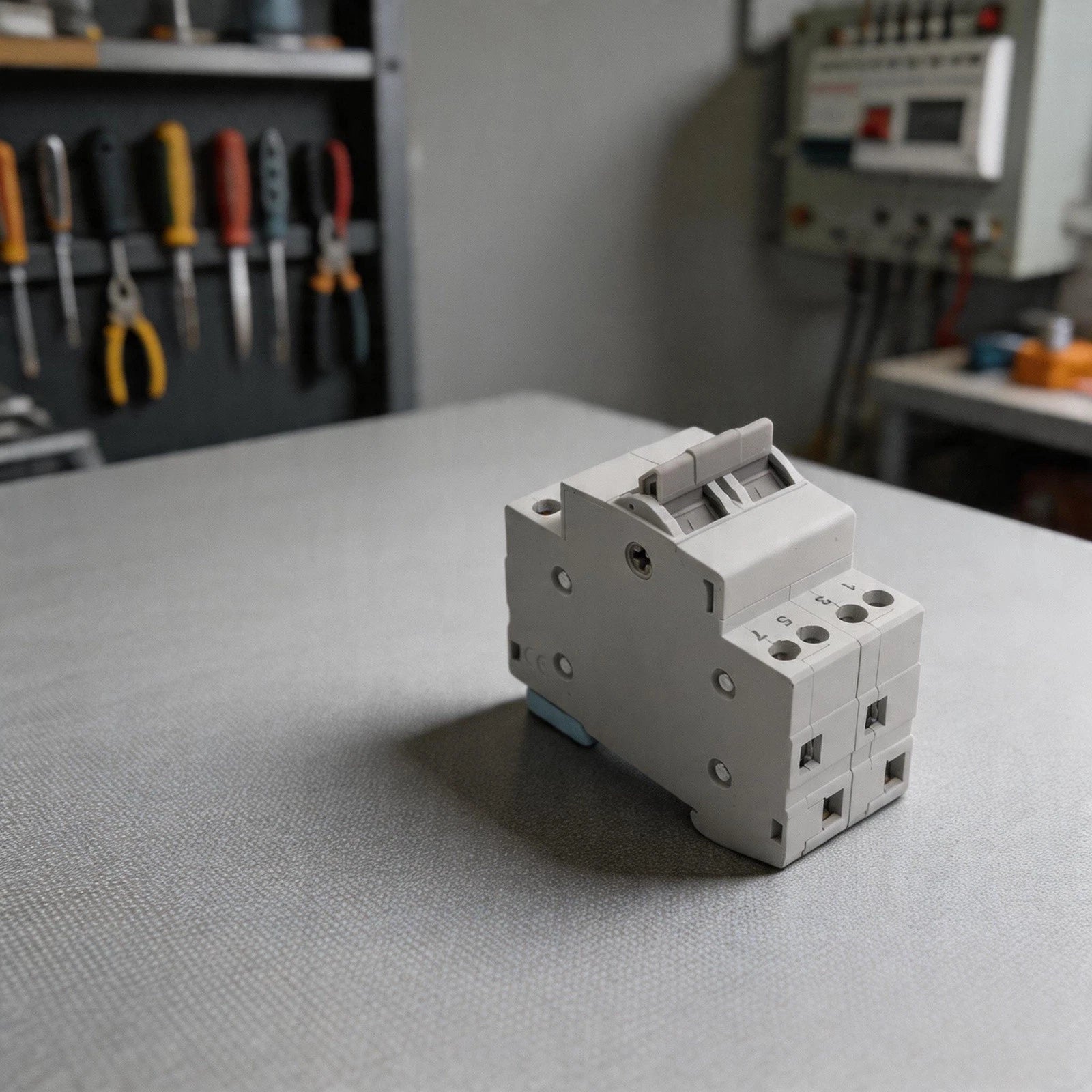 Manual Transfer Isolation Switch 32A 400V for Safety (Dual Power Circuit Breaker)