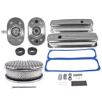 12" Air Cleaner Dress Up Kit for Chevy Small Block 327 350 (1969–1986)