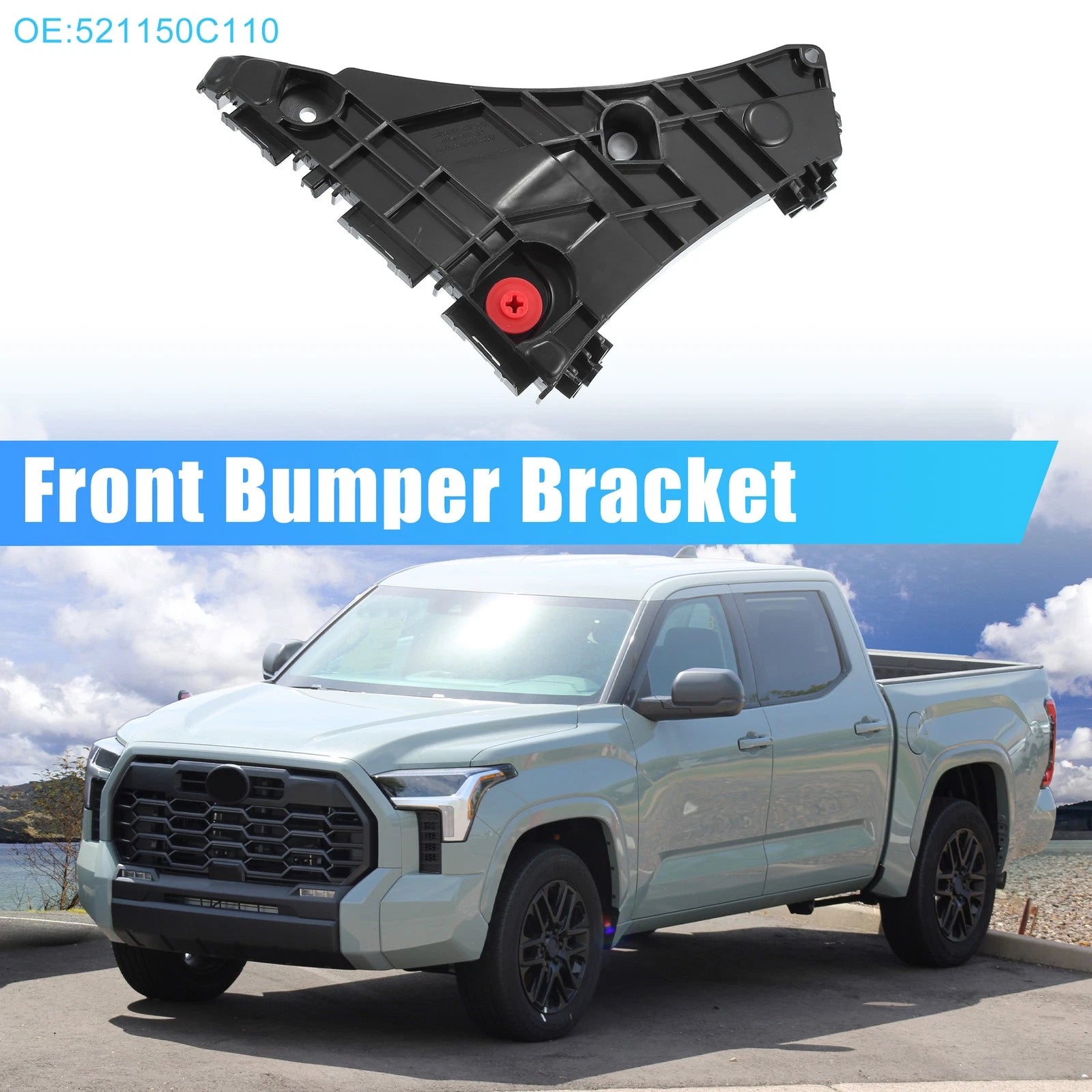 Bumper Bracket Retainer Spacer for Toyota Tundra (2014–2021)
