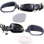 Power Folding Heated Turn Signal Mirrors Pair for VW Passat (2003–2005)