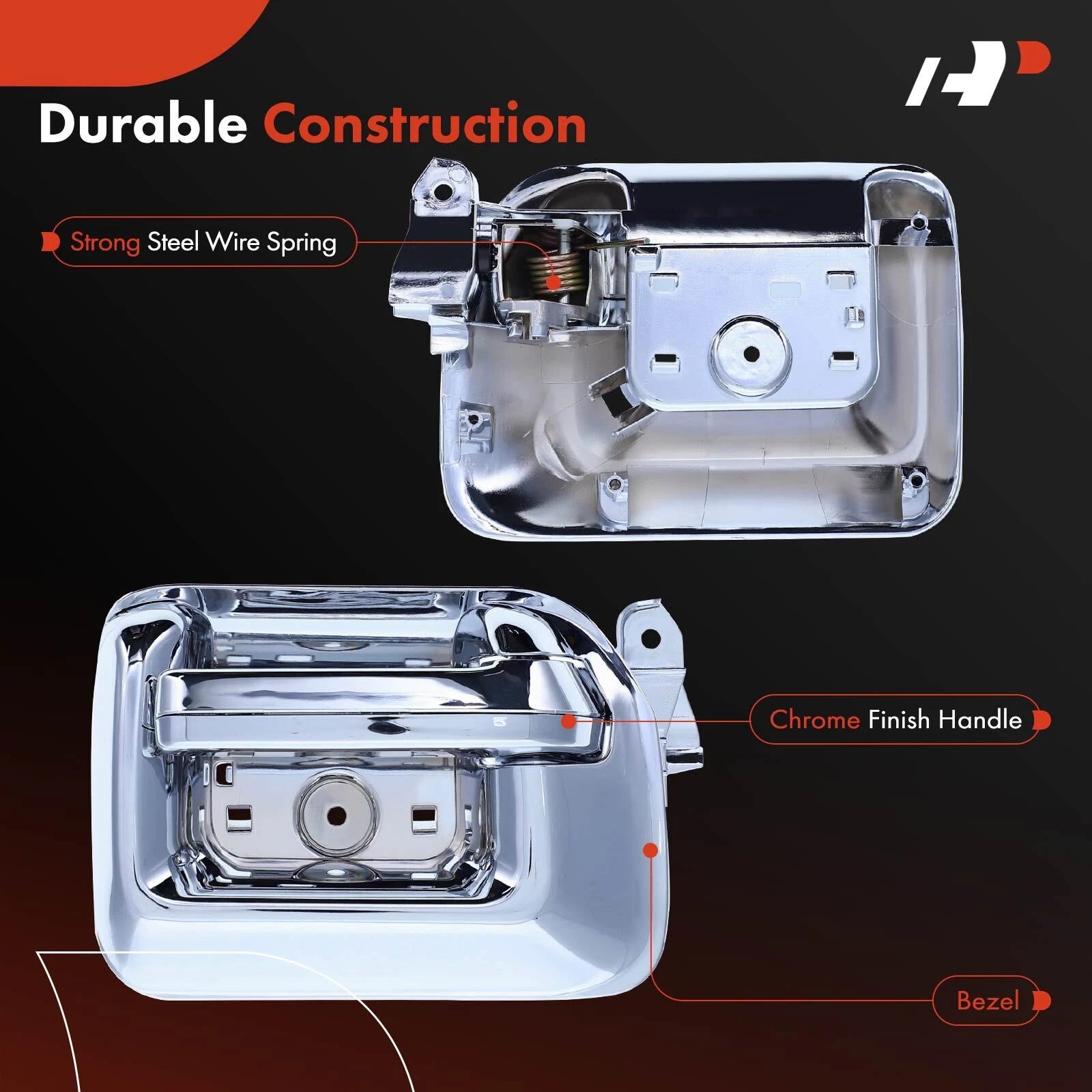 Rear Left Interior Door Handle for Chevrolet Silverado 1500 (2014-2018)