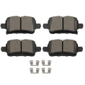 Set of 4 Rear Brake Ceramic Pads for Buick Regal (2019–2020) & Chevrolet Equinox (2018–2021)