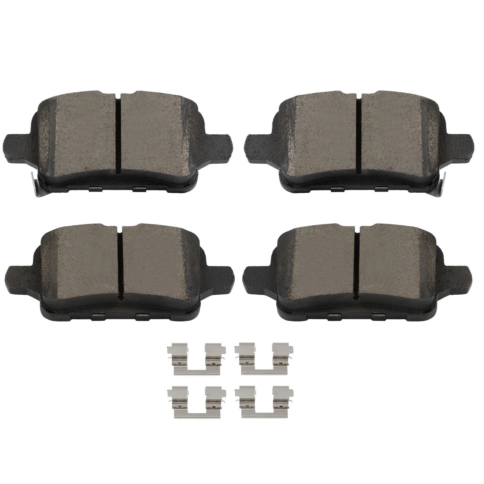 Set of 4 Rear Brake Ceramic Pads for Buick Regal (2019–2020) & Chevrolet Equinox (2018–2021)