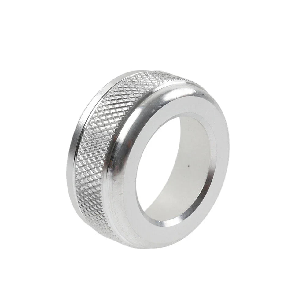 Silver Console Volume Button Switch Ring for Lexus NX250 350h 450h (2022-2024)