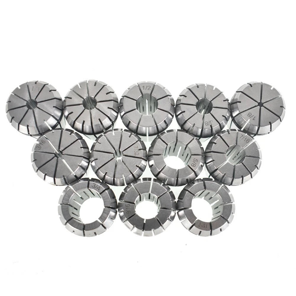 Set of 12 ER32 Spring Collets for CNC Milling Lathe Engraving Machine