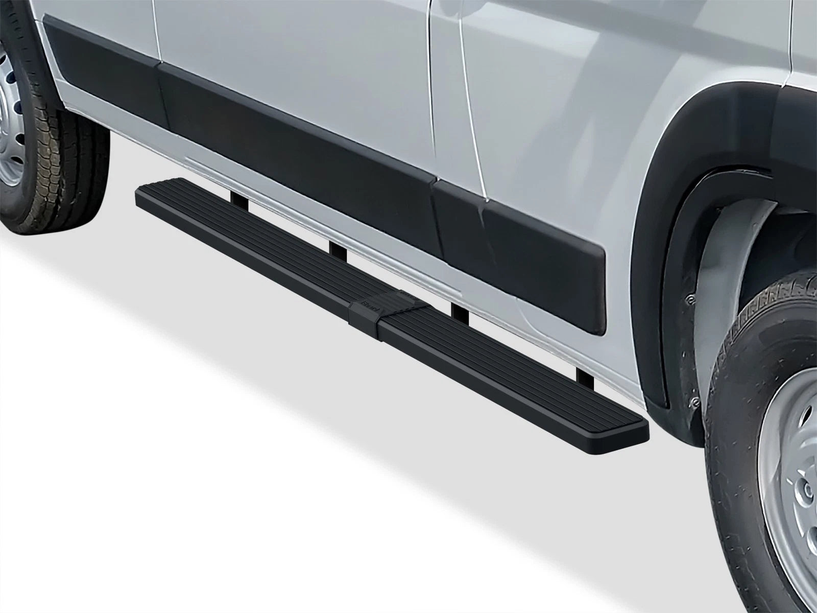 Set of 2 Running Boards for Ram ProMaster (2014–2026) Black 5in