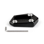 CNC Side Kickstand Extension Plate Pad for Honda CBR250R (2011–2015) Black