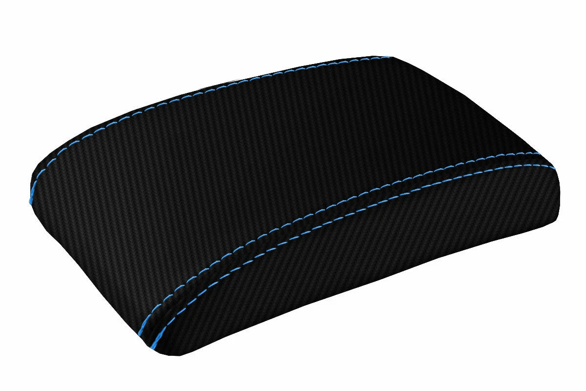 Carbon Fiber Console Lid Armrest Cover for Subaru Impreza (2000–2007)