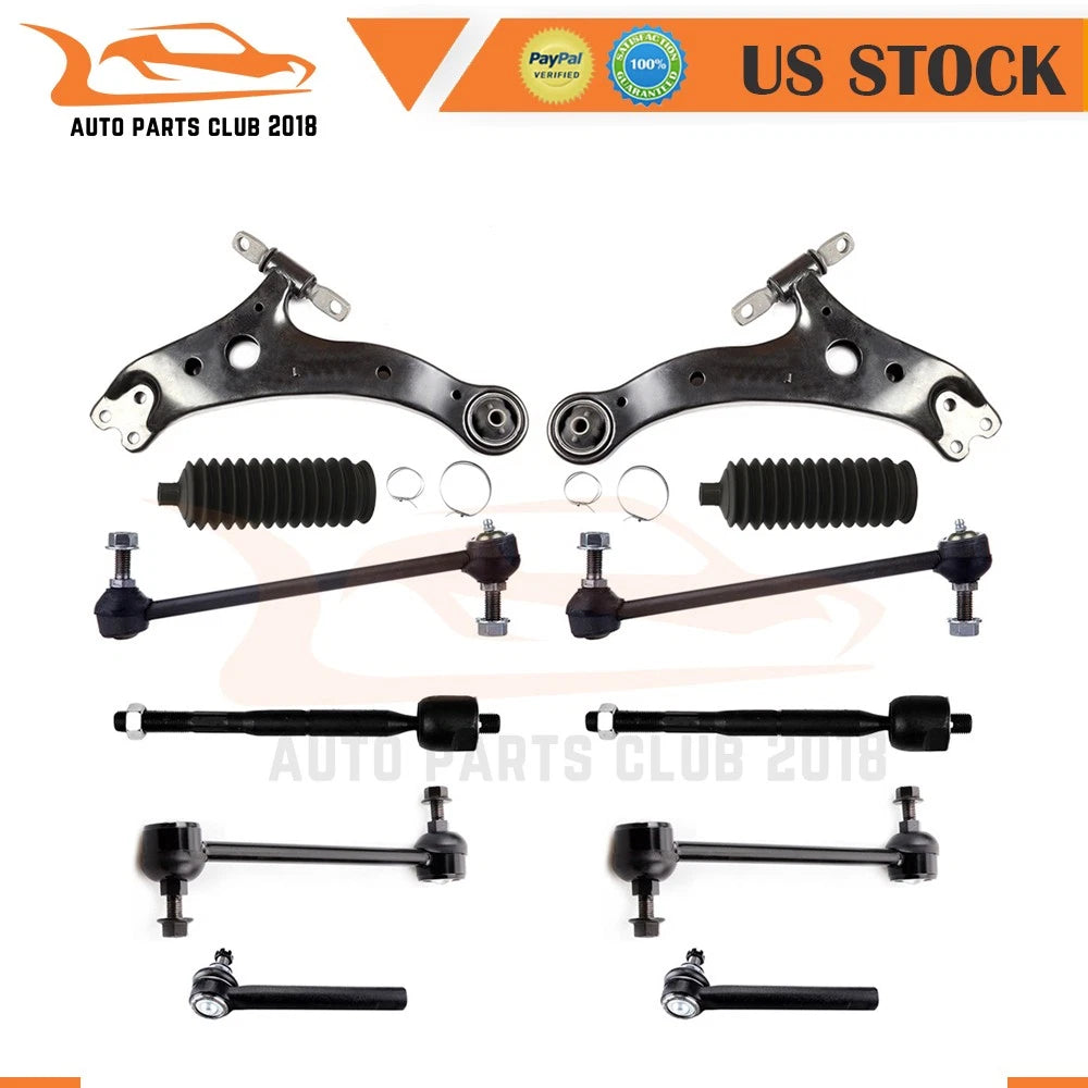 Set of 12 Rack and Pinion Bellow for Lexus RX330 RX350 (2004–2006)