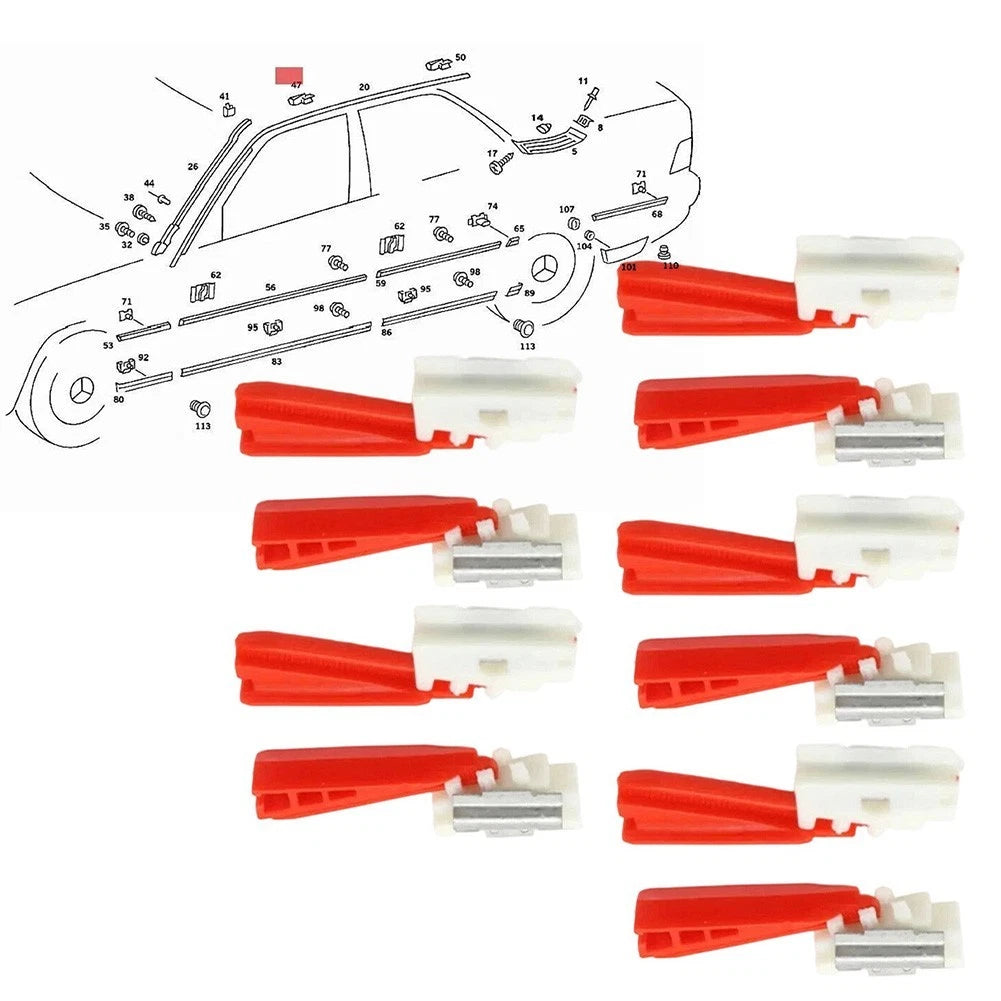 Roof Trim Clip A2016980160 for Mercedes W201 190E W124 200E 300E CLK (1982–1997)