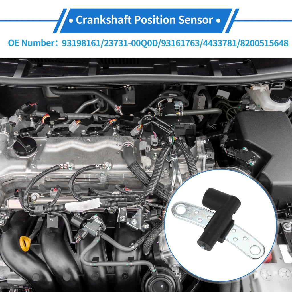 Crankshaft Position Sensor for Nissan Qashqai 2.0 (2007–2013) No. 23731-00Q0D