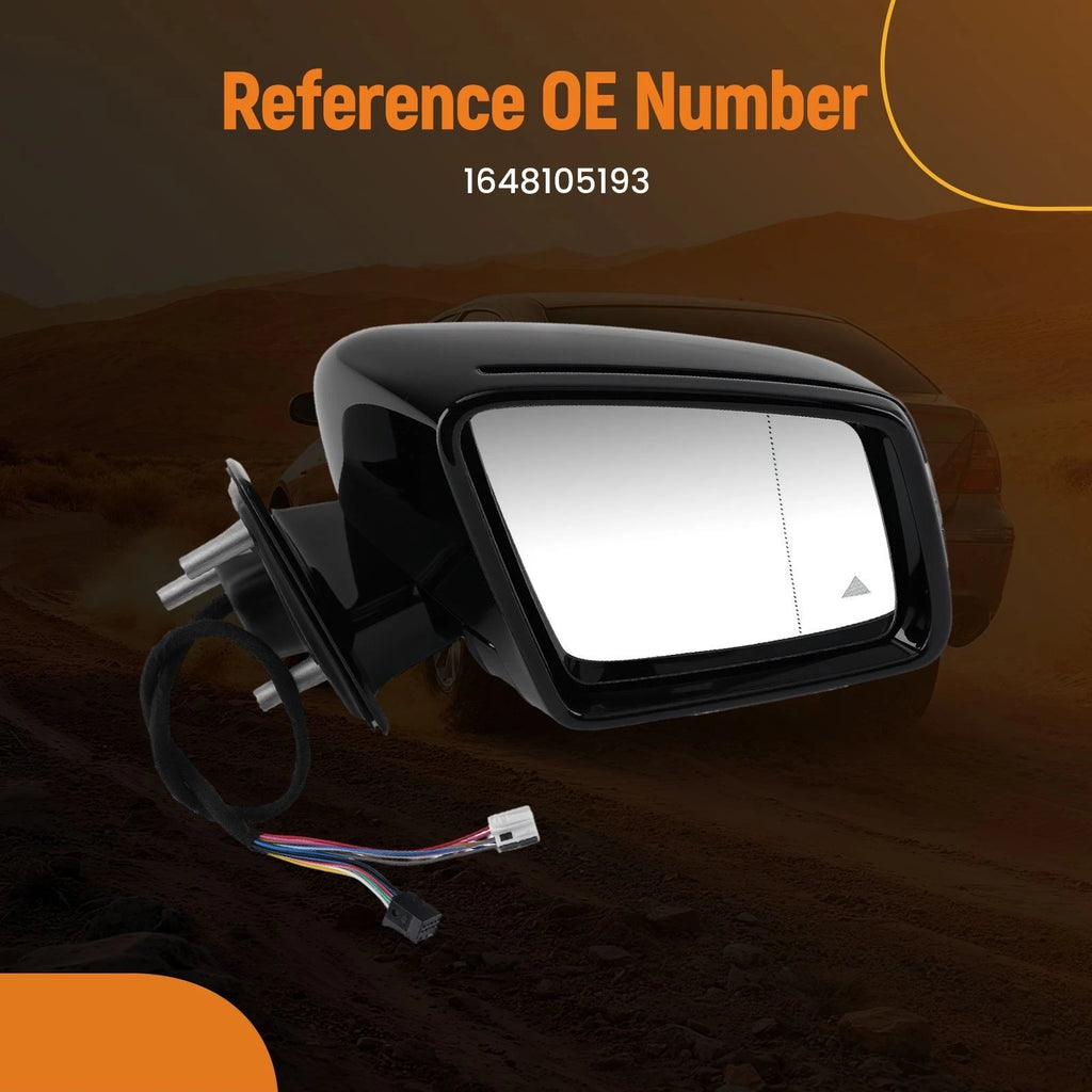 Right Rear View Mirror for Mercedes-Benz GL350/ML350 (2010–2012) Signal