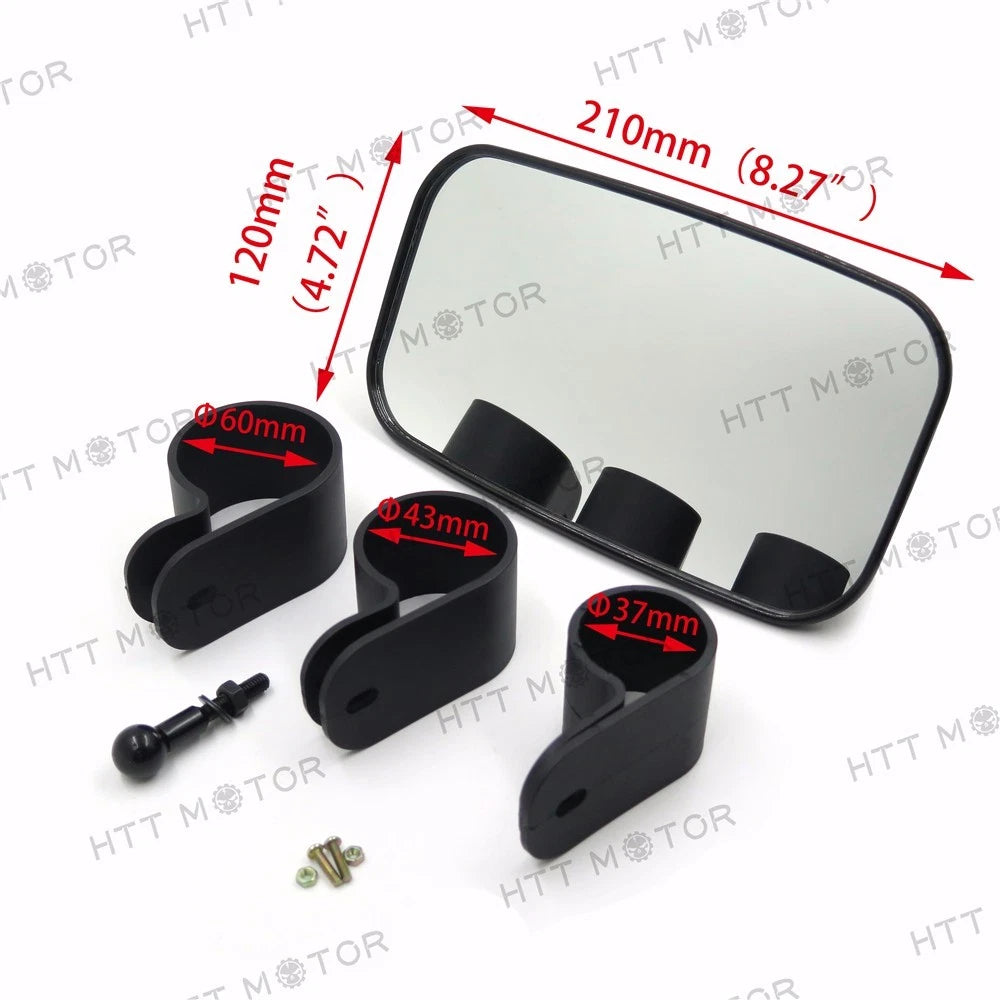 Rear View Mirror for Honda Pioneer 1000 500 700 (1.5" 1.7" 2")