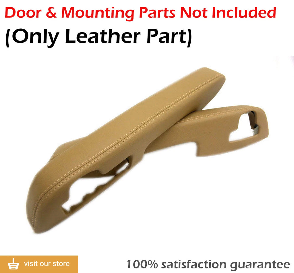 Leather Synthetic Door Panel Armrest Cover for Acura TL (2009–2014) Beige