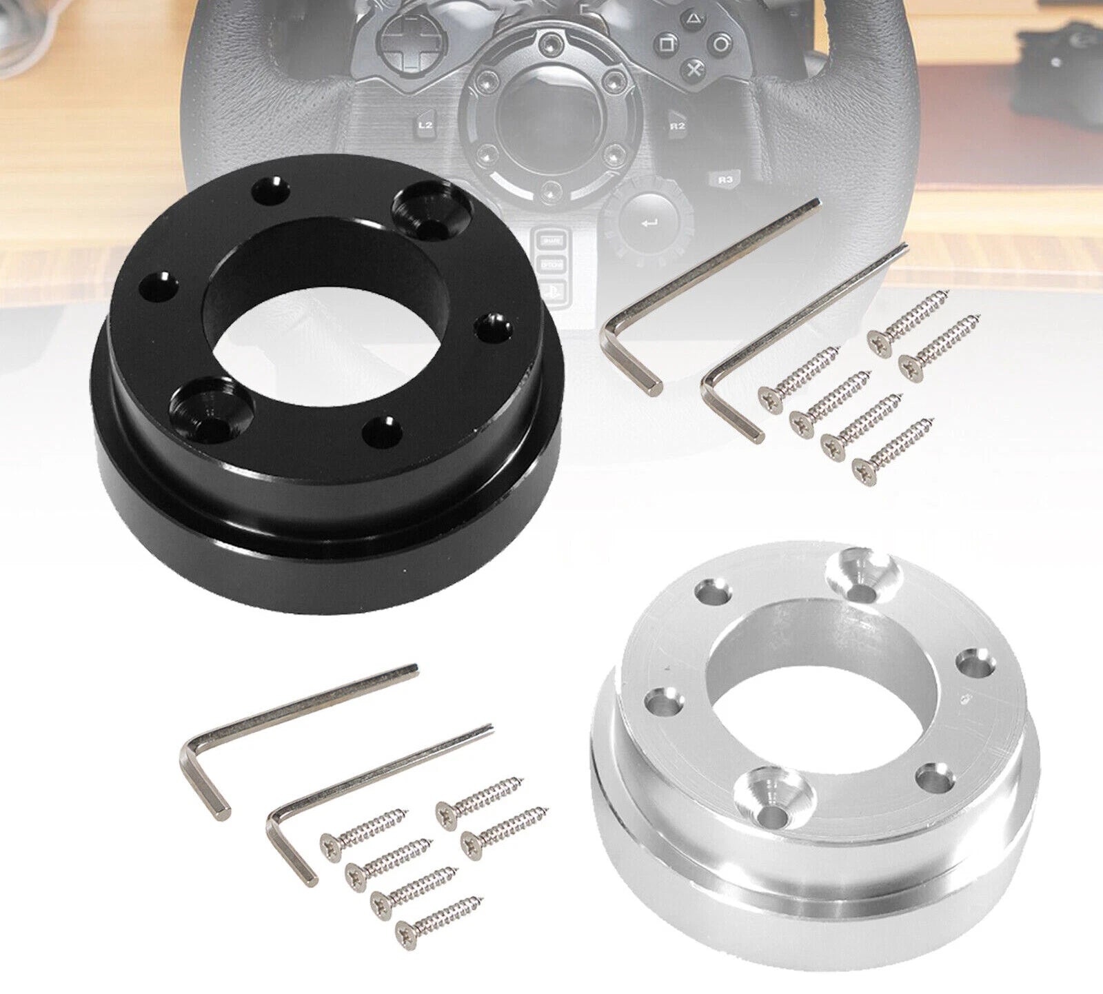 70MM Steering Wheel Adapter Plate for Logitech G29 G920 (2015–2023)