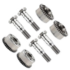 Set of 4 VVT Camshaft Gears & Oil Control Valves for Dodge Jeep 3.6L V6 (2011–2020)