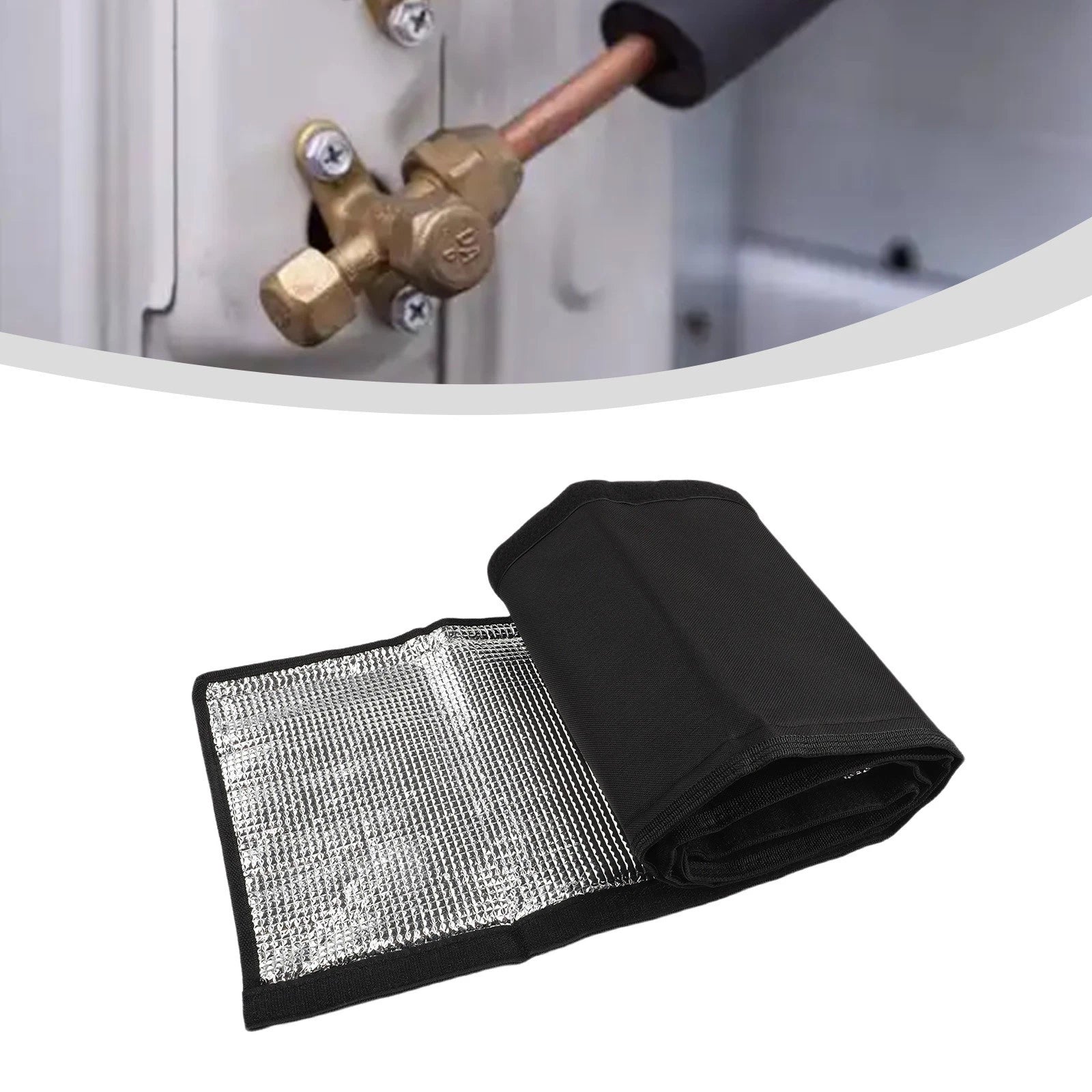 HVAC Copper Pipe Insulation Cover Sleeve 72x10 for