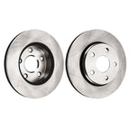 Set of 2 Front Vented Disc Brake Rotors for Jeep Wrangler JK (2007–2018)