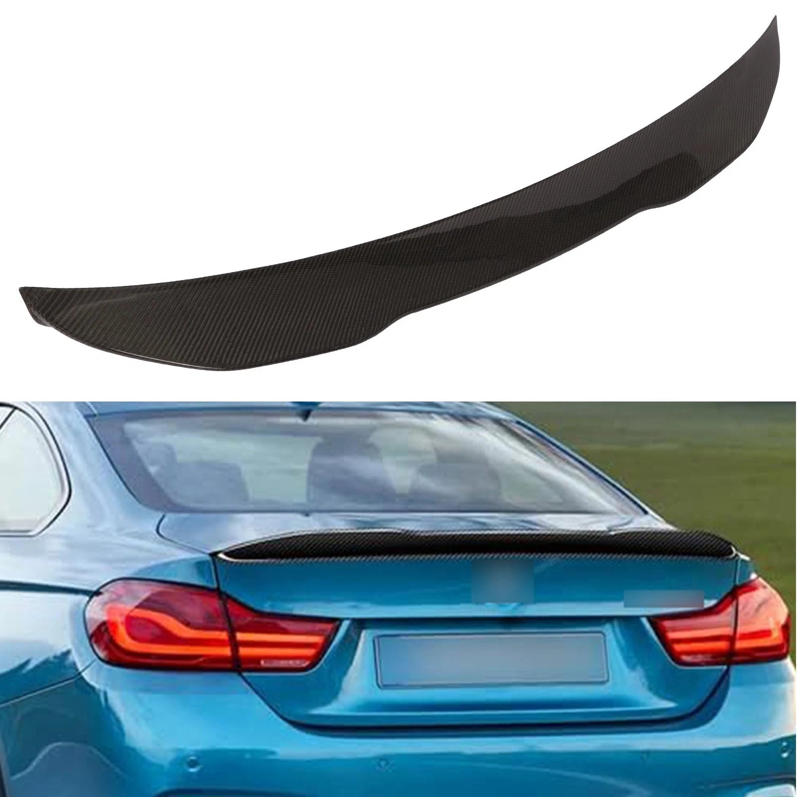 Carbon Fiber Wing Spoiler for BMW F32 420i 428i 430i 435i (2014–2019)