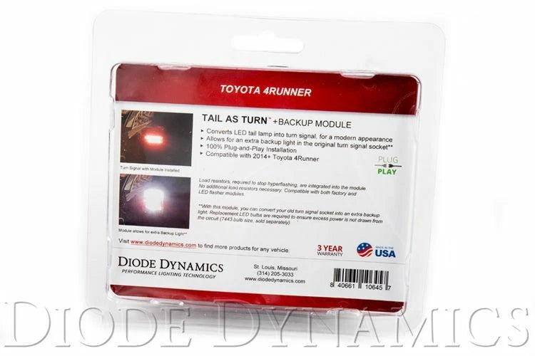 Tail as Turn Signal Module for Diode Dynamics 2014-2021 Toyota 4Runner
