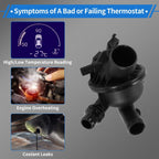 Thermostat Housing 3.0L for BMW 740i 740Li (2011 - 2012)