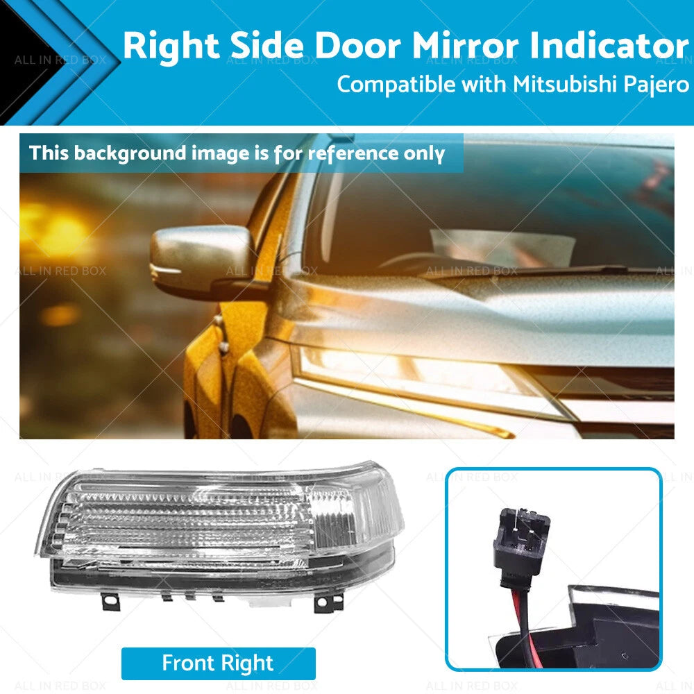 Wing Door Mirror Indicator for Mitsubishi Pajero NS-NX (2006–2019) RH