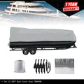 Waterproof Gray Boat Cover for Pontoon (2021–2024)