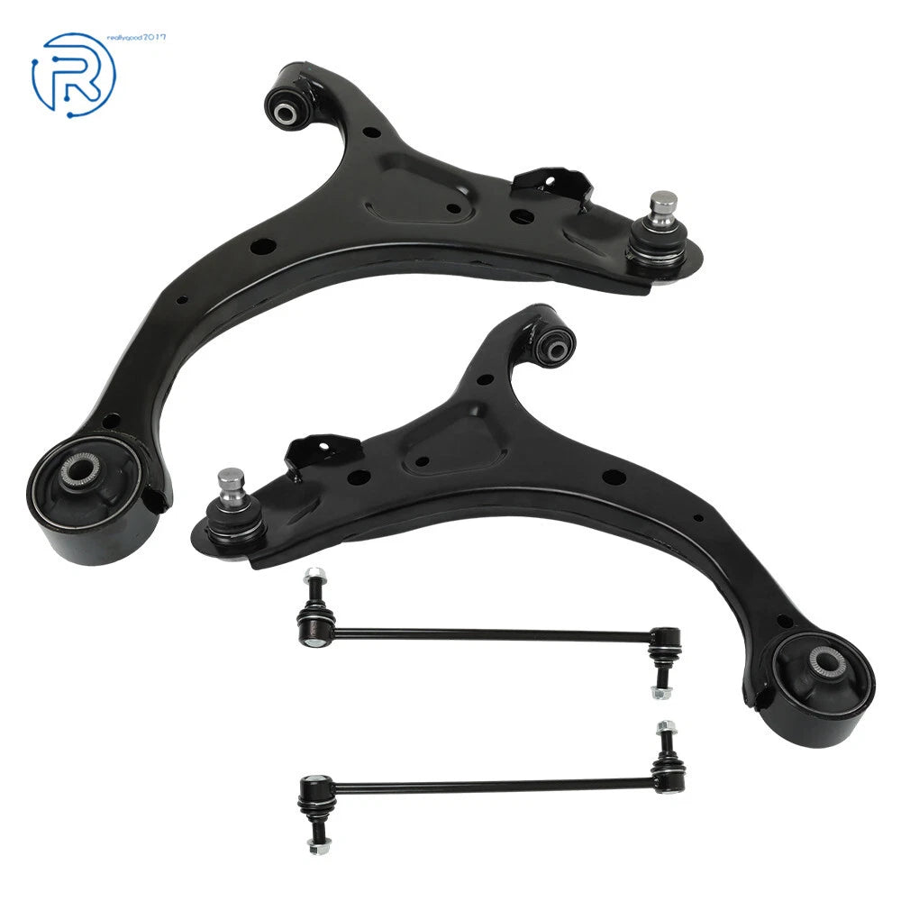 Set of 4 Front Lower Control Arms for Hyundai Santa Fe Kia Sorento (2007–2012)