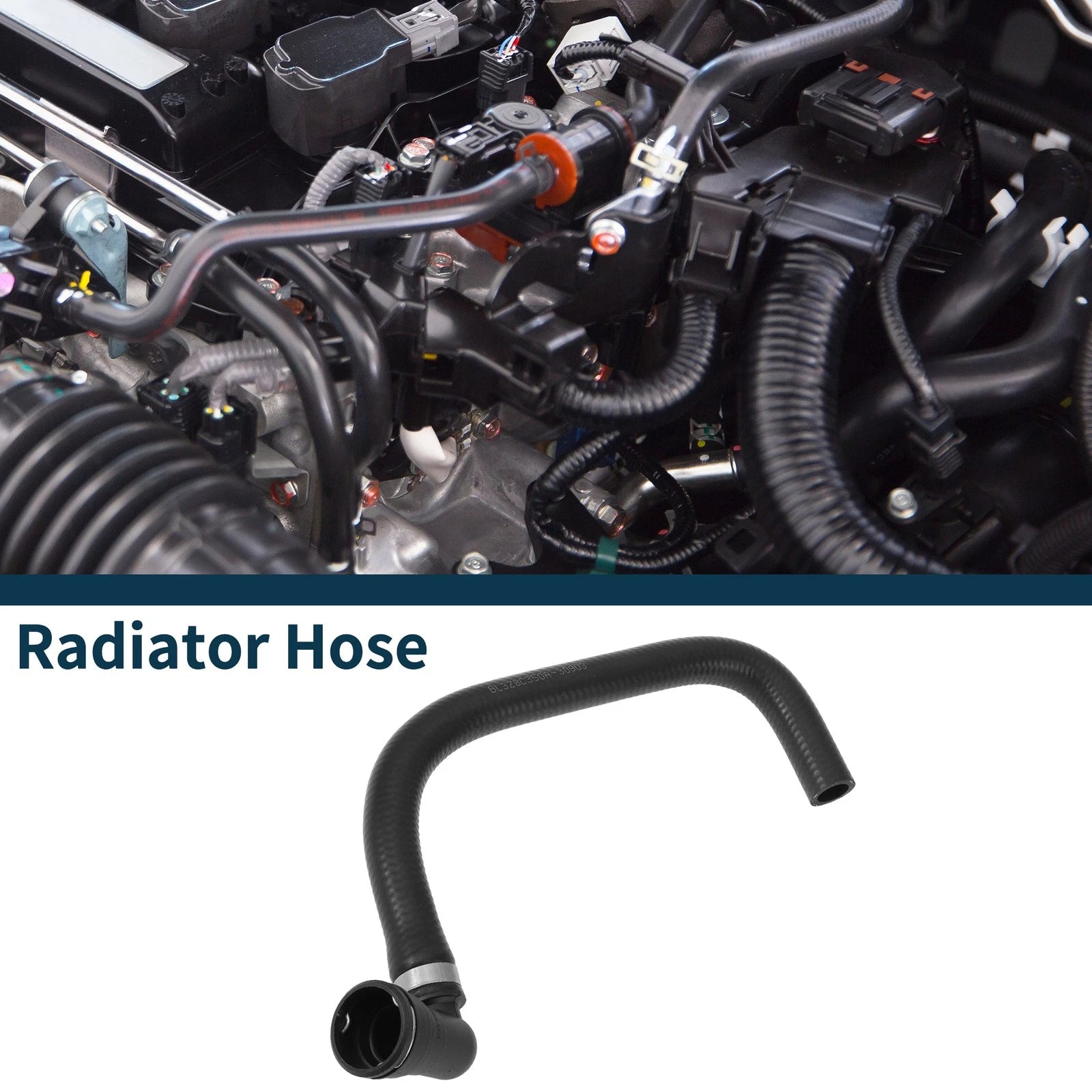 Radiator Hose Coolant Pipe for Ford F-150 (2011–2014) No.BL3Z8C350A Rubber