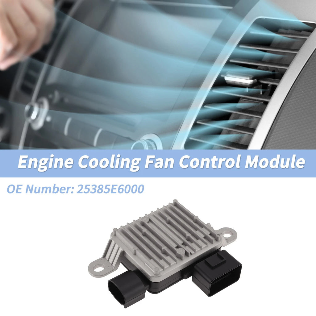 Engine Cooling Fan Control Module No.25385E6000 for Hyundai Sonata (2016–2019)