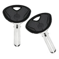 2 x Motorcycle Empty Key Blades for BMW F650 F800 S1000RR (2000-2023)