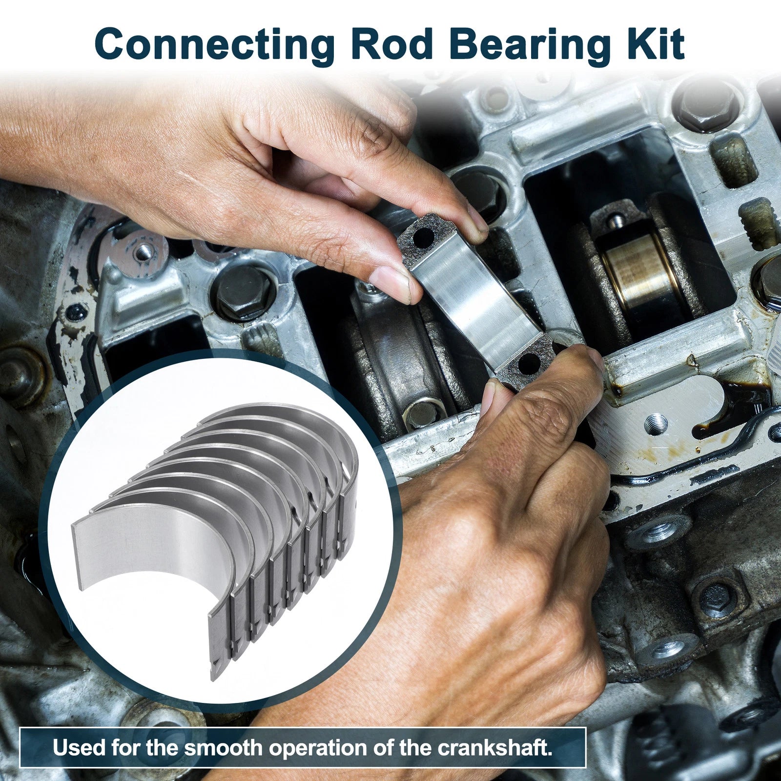 Connecting Rod Bearing Set No.ME999250 for Mitsubishi 