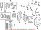 Front Wheel Hub Bearing for Dodge Durango, Jeep Grand Cherokee (OEM)