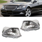 Clear Fog Light Lens for Lexus LS460 LS600h (2007-2017)  LH RH