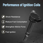 6 Ignition Coils for Toyota 4Runner Camry Highlander RAV4 Tundra Lexus (2000–2023)