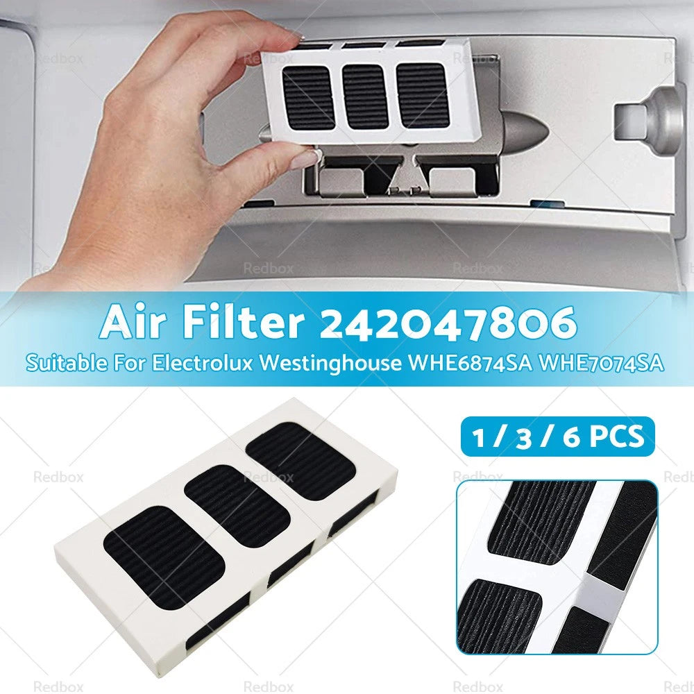 Air Filter 242047806 for Electrolux Westinghouse WHE7074SA WHE6874SA (N/A)