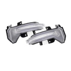 2X Dynamic Clear LED Side Mirror Turn Signal Lights for Toyota Tundra (2022–2025)