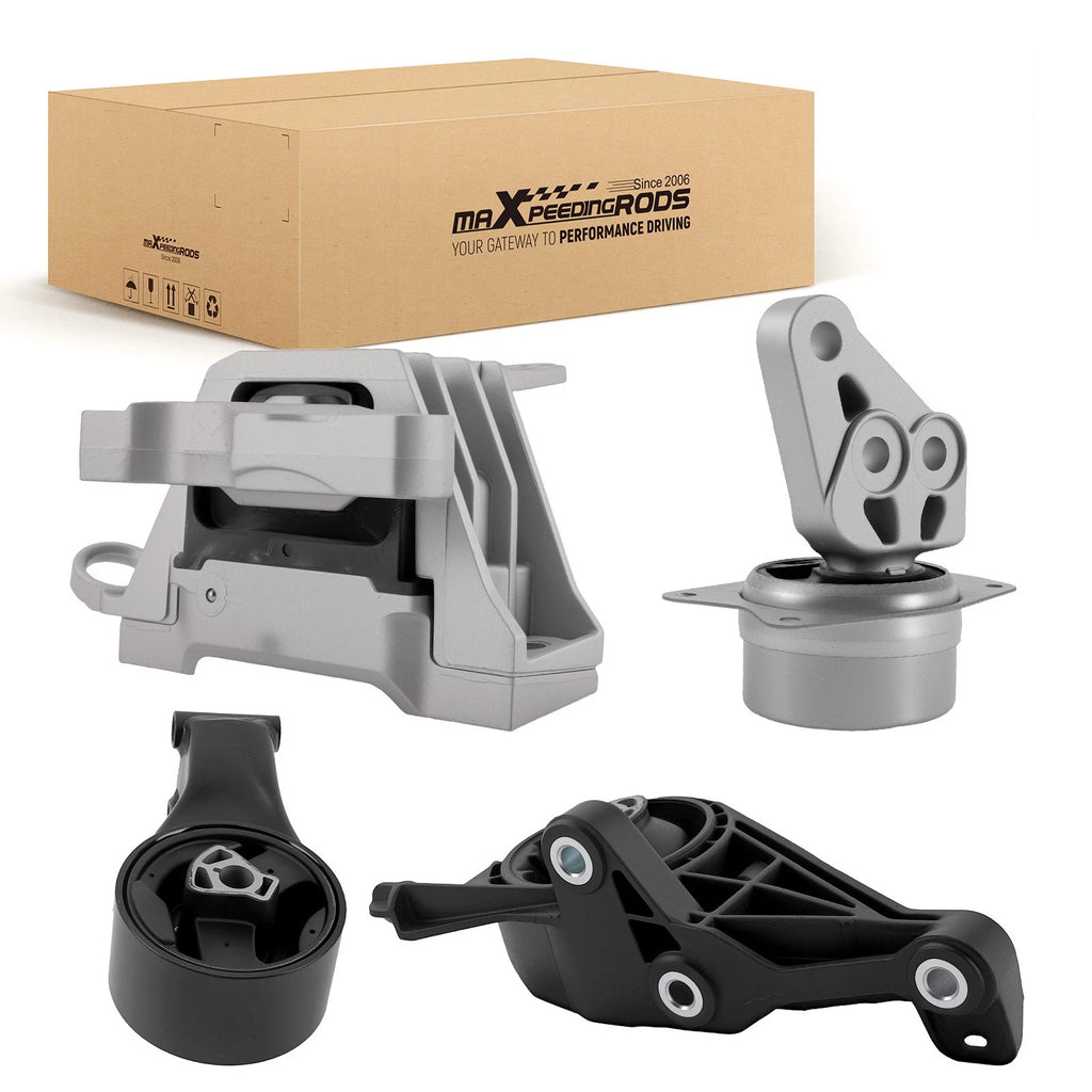 4X Motor & Transmission Mount for Buick LaCrosse V6 3.6L FWD (2011–2016)