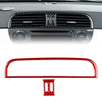 Center Console Air Vent Outlet Panel Cover Trim for Fiat 500 (2012–2015) Red