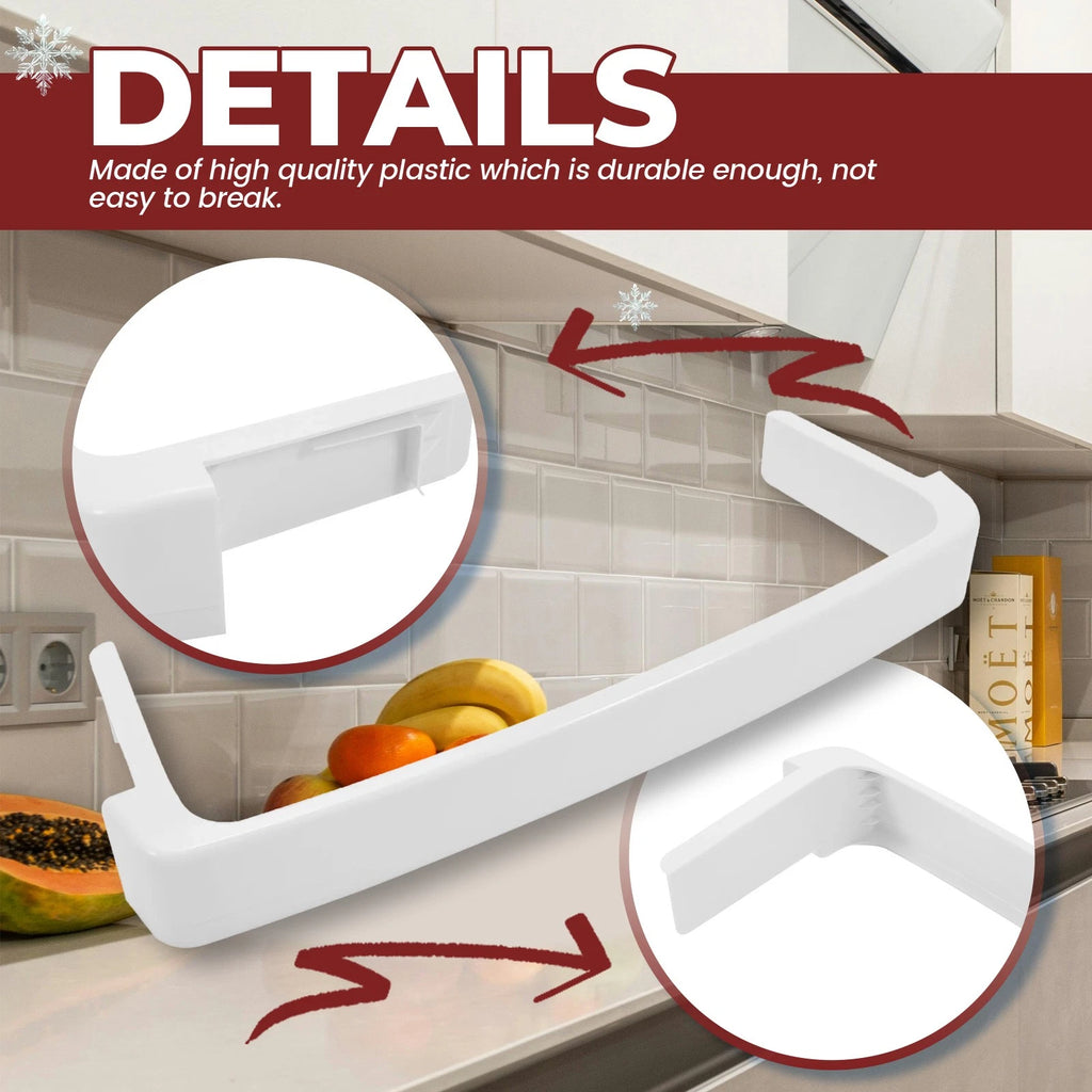 Fresh Food Door Retaining Bar Shelf for GE Refrigerator (Compatible)