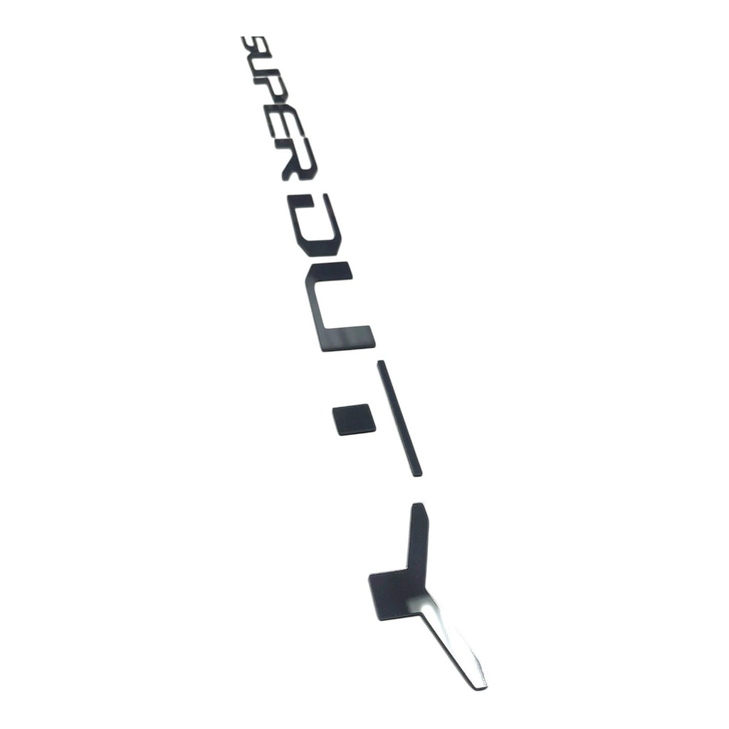 Tailgate Insert Letters Replacement for 2025 Ford Super Duty Platinum