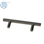 Set of 50 Stainless Steel T Bar Pulls for Kitchen Cabinets and Drawers