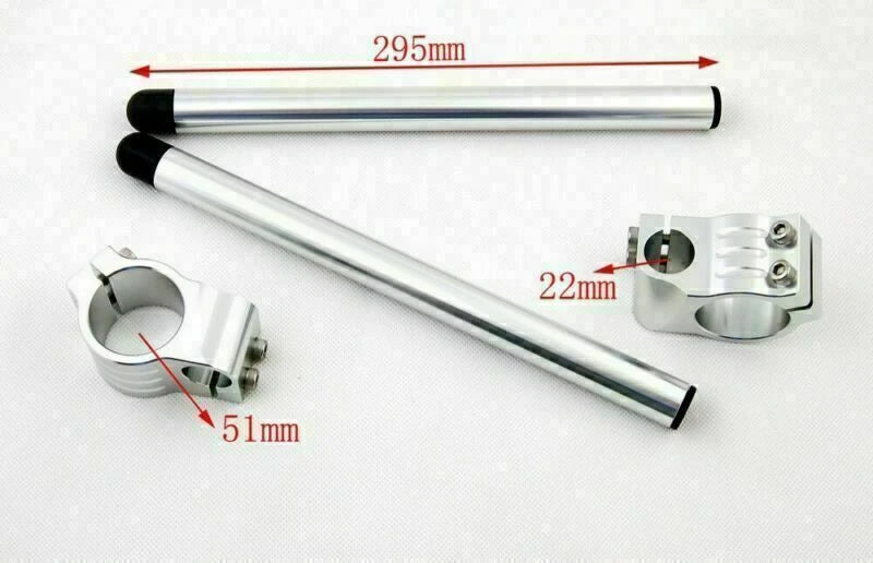 51MM Handle Bar Clip On for Kawasaki ZX-6R/ZX636/600 (2009–2010)