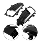 Chrome Fog Light Lamp Covers for Ford Edge (2019-2022)