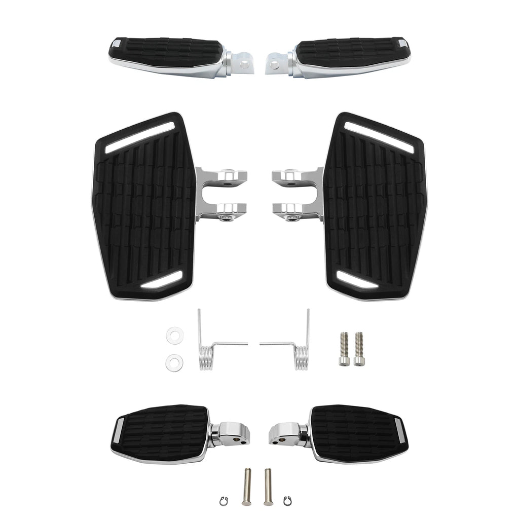 Driver Footboards Passenger Footpegs for BMW R18 B Transcontinental (2021–2024)