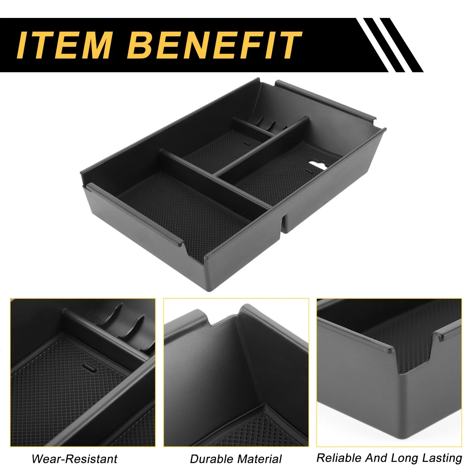 Center Console Armrest Organizer Tray for Ford F-150 (2011–2014)