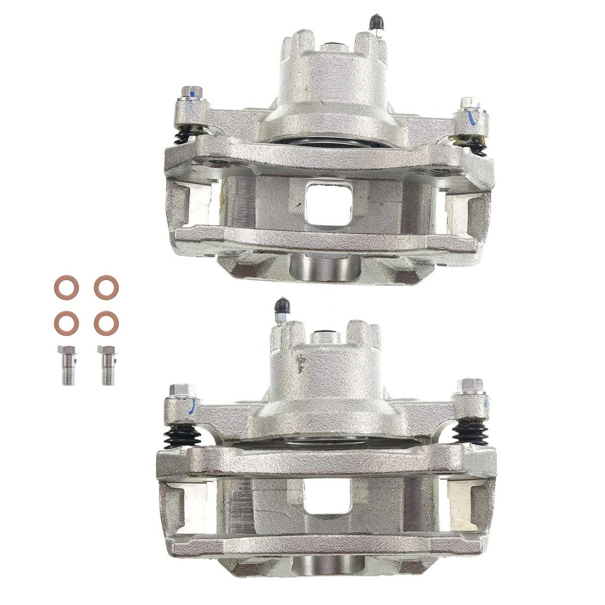 Set of 4 Disc Brake Calipers for Jeep Compass Patriot (2007–2017)