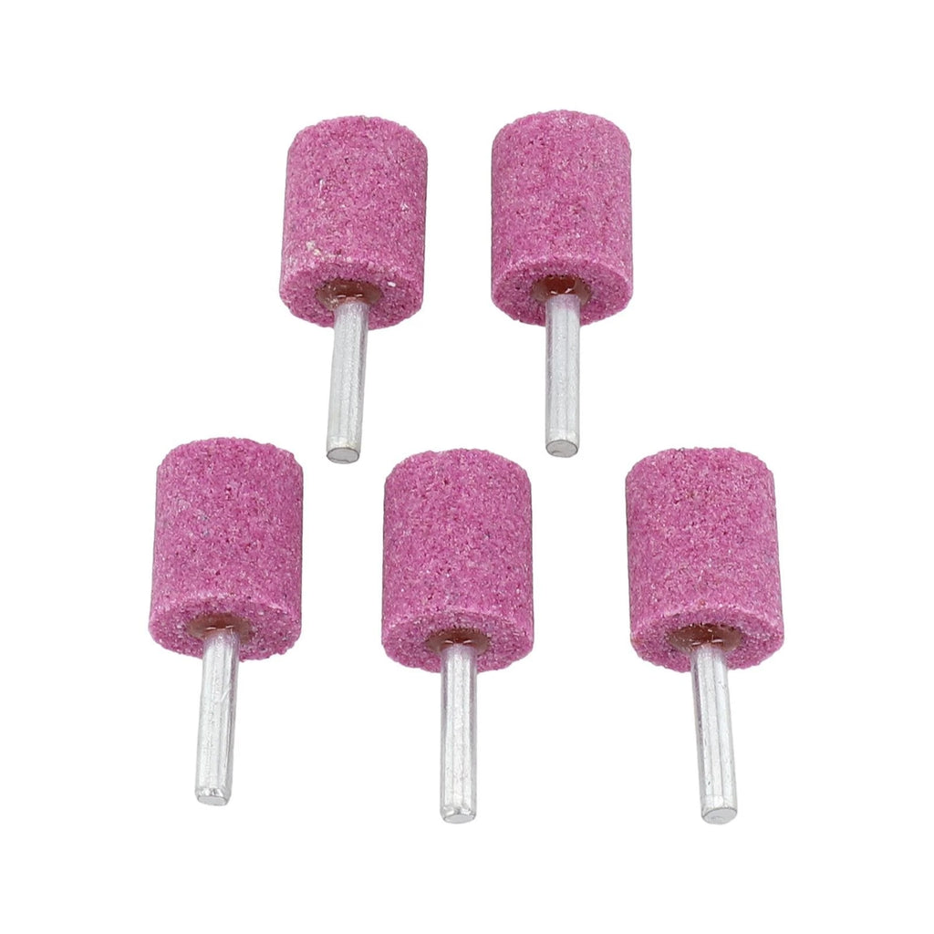 5pcs Shank Abrasive Mounted Stone Cylinder for Rotary Tool Grinding Wheel