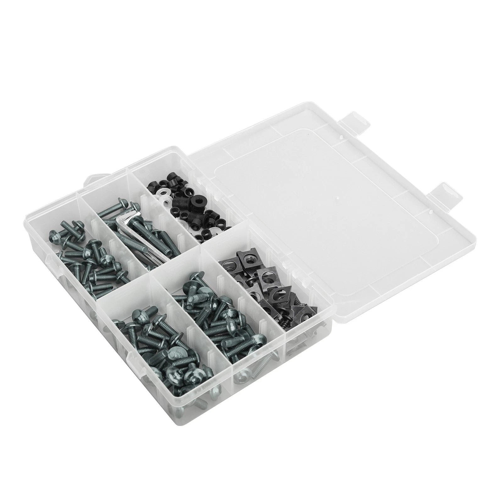 177PCS Fairing Bolts Kit M5/M6 for Sportbikes (Universal)